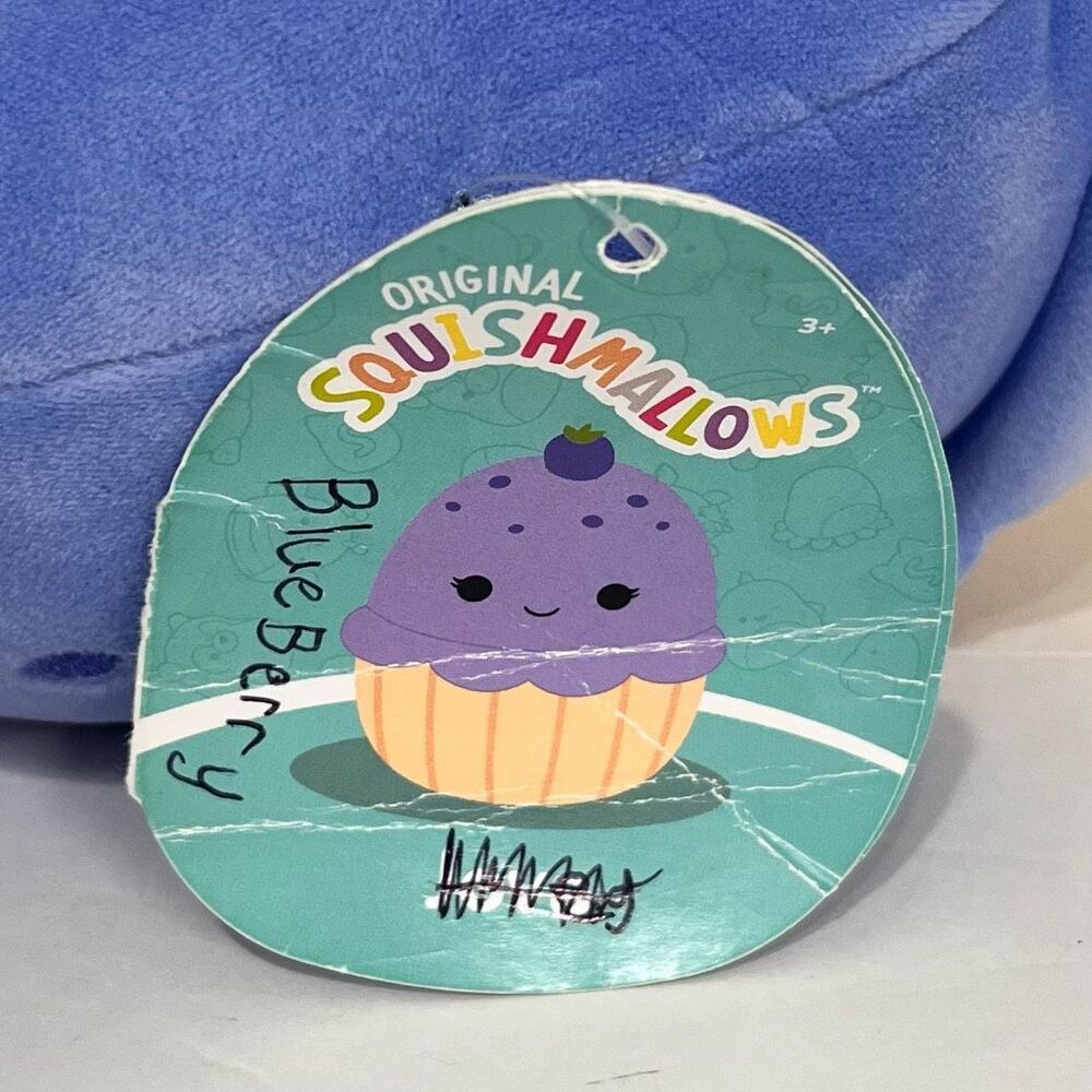 Squishmallows Jova The Blueberry Muffin   8” - Picture 4 of 5